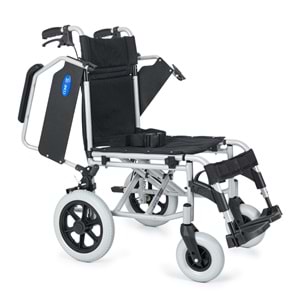 Comfort Plus DM-337 40 cm Gri Alüminyum Özellikli Transfer Tekerlekli Sandalye