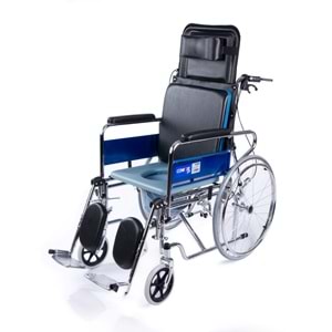 Comfort Plus DY02609GC Sırtı Yatar Ayak Kalkar Tuvalet Özellikli Tekerlekli Sandalye