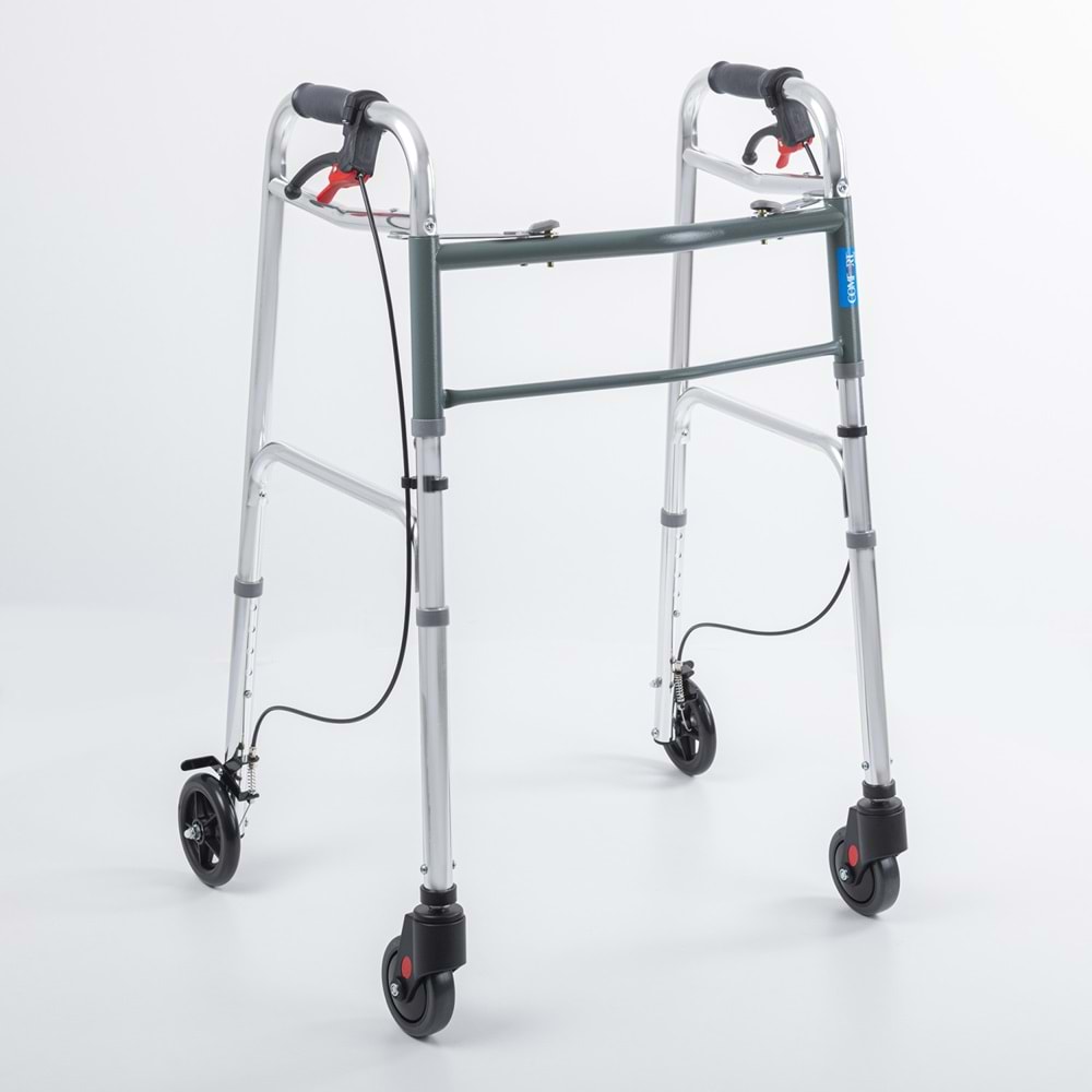 Comfort Plus Kf8220l -5 Wolker 4 Tekerlekli Frenli Yürüteç