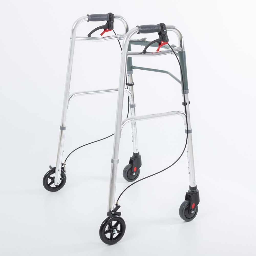 Comfort Plus Kf8220l -5 Wolker 4 Tekerlekli Frenli Yürüteç