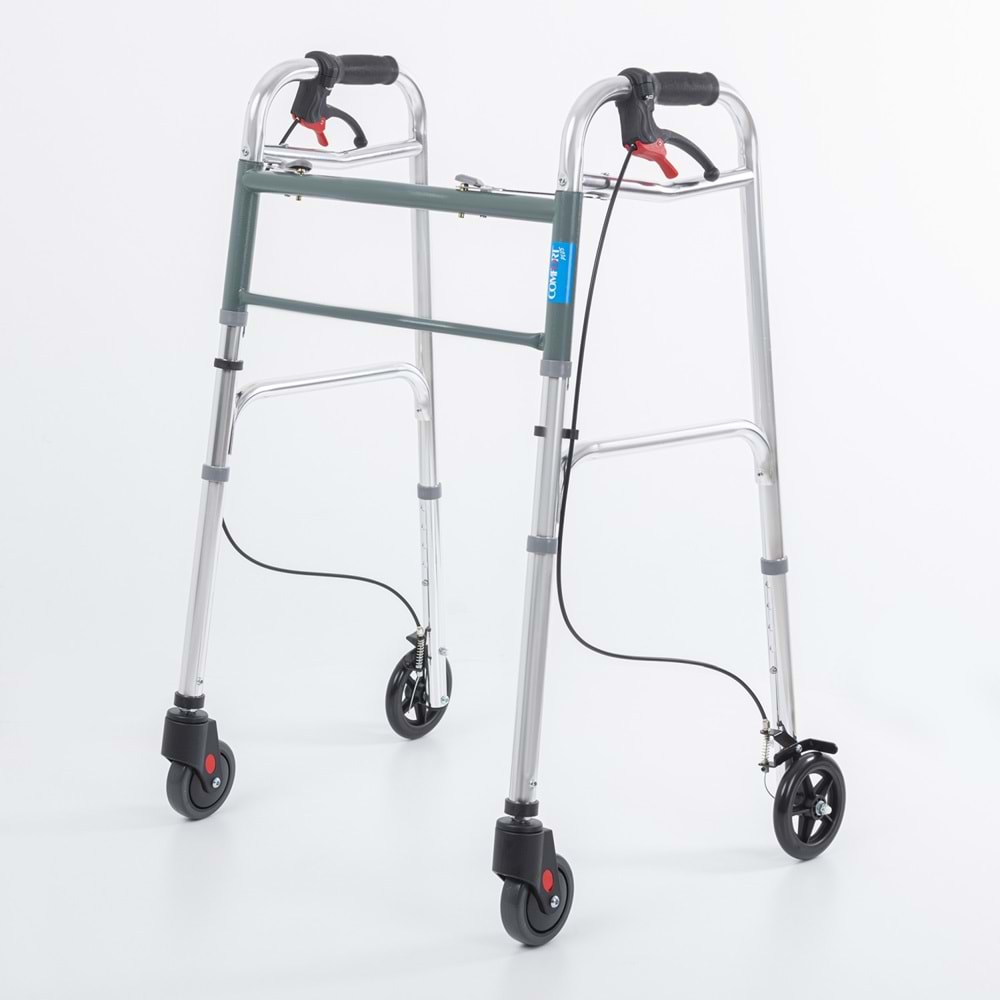 Comfort Plus Kf8220l -5 Wolker 4 Tekerlekli Frenli Yürüteç