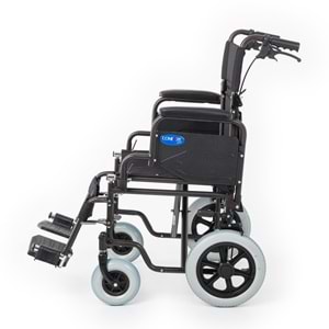 Comfort Plus Dm-327 50 cm Koyu Kahverengi Özellikli Tekerlekli Sandalye