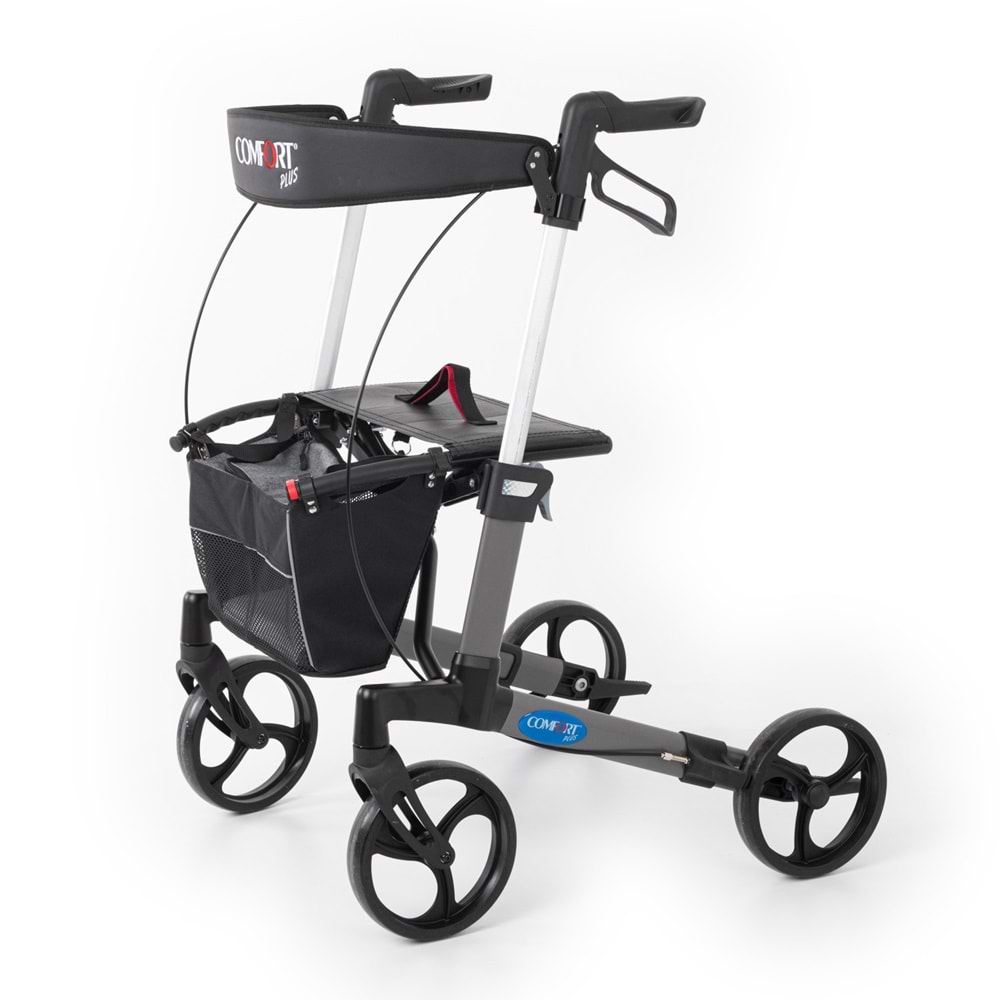 Comfort Plus Spırıt X3 Grey Alüminyum Lux Rolatör