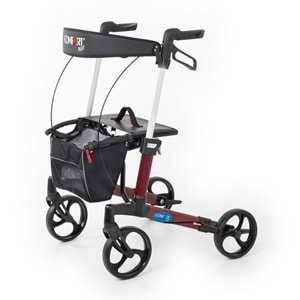 Comfort Plus Spırıt X3 Bordo Alüminyum Lux Rolatör