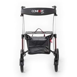 Comfort Plus Spırıt X3 Bordo Alüminyum Lux Rolatör