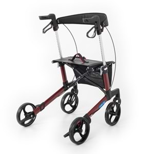 Comfort Plus Spırıt X3 Bordo Alüminyum Lux Rolatör