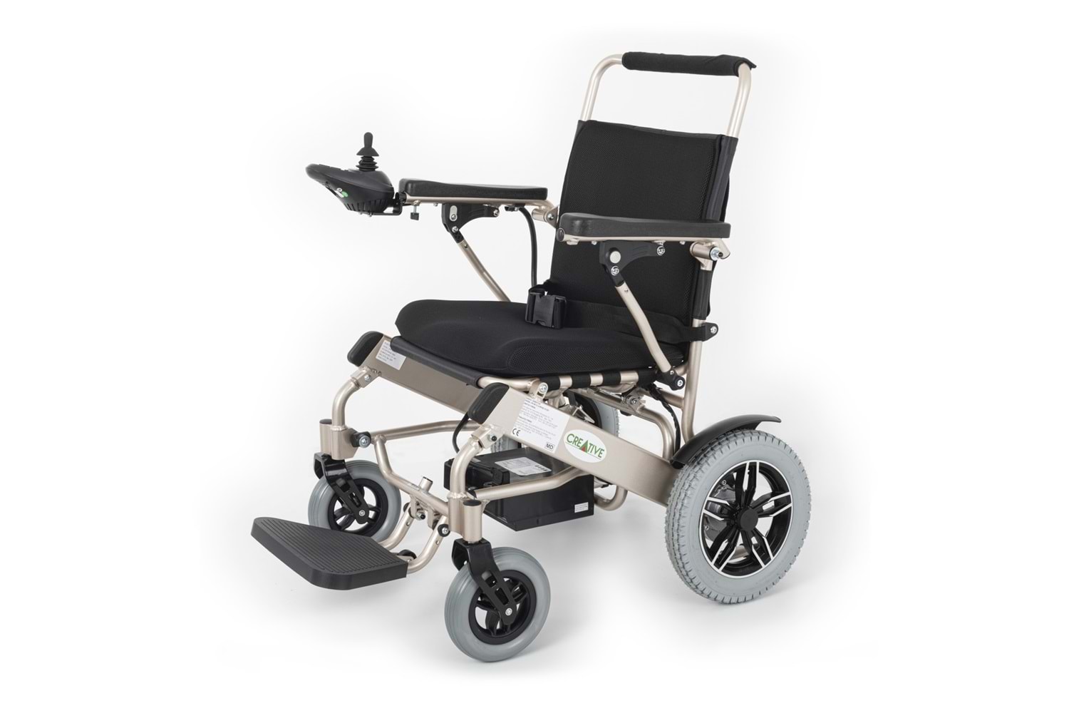 Creative CR-6012 Large 51 cm Lityum Pilli Tekerlekli Sandalye ( Uzaktan Kumandalı )