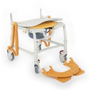 Comfort Plus DM-8088A Küçük 4 Teker Sandalye (PEDLİ) Turuncu