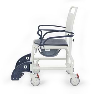 Comfort Plus DM-8088A Küçük 4 Teker Sandalye (PEDLİ) Lacivert