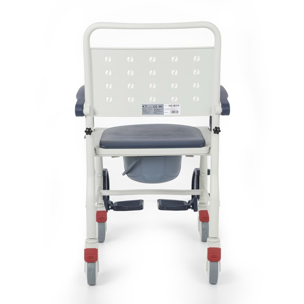 Comfort Plus DM-8088A Küçük 4 Teker Sandalye (PEDLİ) Lacivert