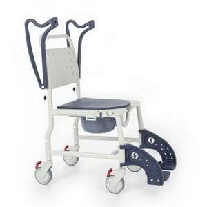 Comfort Plus DM-8088A Küçük 4 Teker Sandalye (PEDLİ) Lacivert