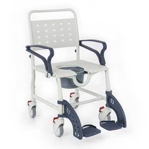 Comfort Plus DM-8088A Küçük 4 Teker Sandalye (PEDLİ) Lacivert