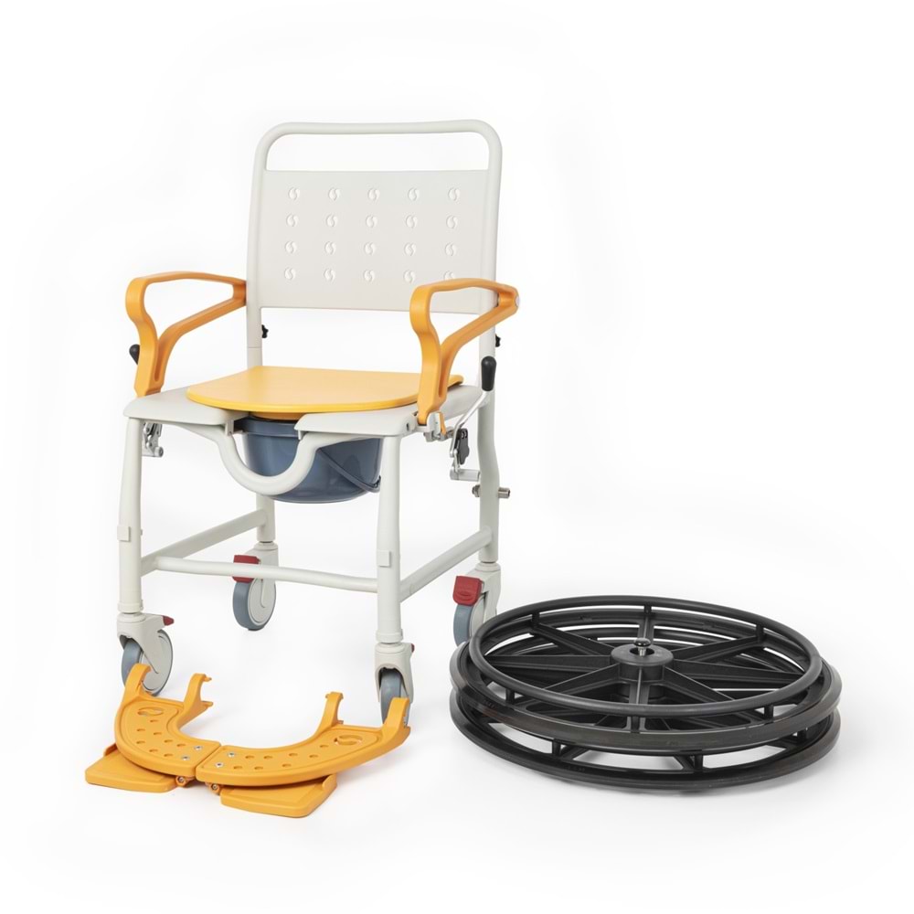 Comfort Plus DM-8088B 6 Teker Sandalye (PEDLİ) Turuncu