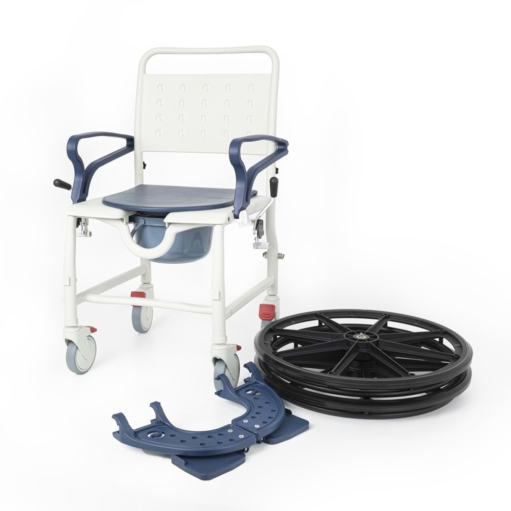 Comfort Plus DM-8088B 6 Teker Sandalye (PEDLİ) Lacivert