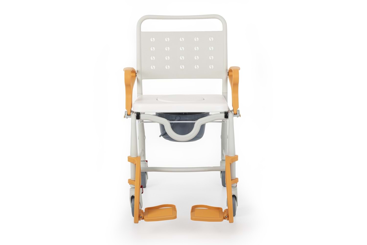 Comfort Plus DM-8088C Küçük 4 Teker Sandalye (SOFT) Turuncu