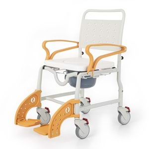 Comfort Plus DM-8088C Küçük 4 Teker Sandalye (SOFT) Turuncu