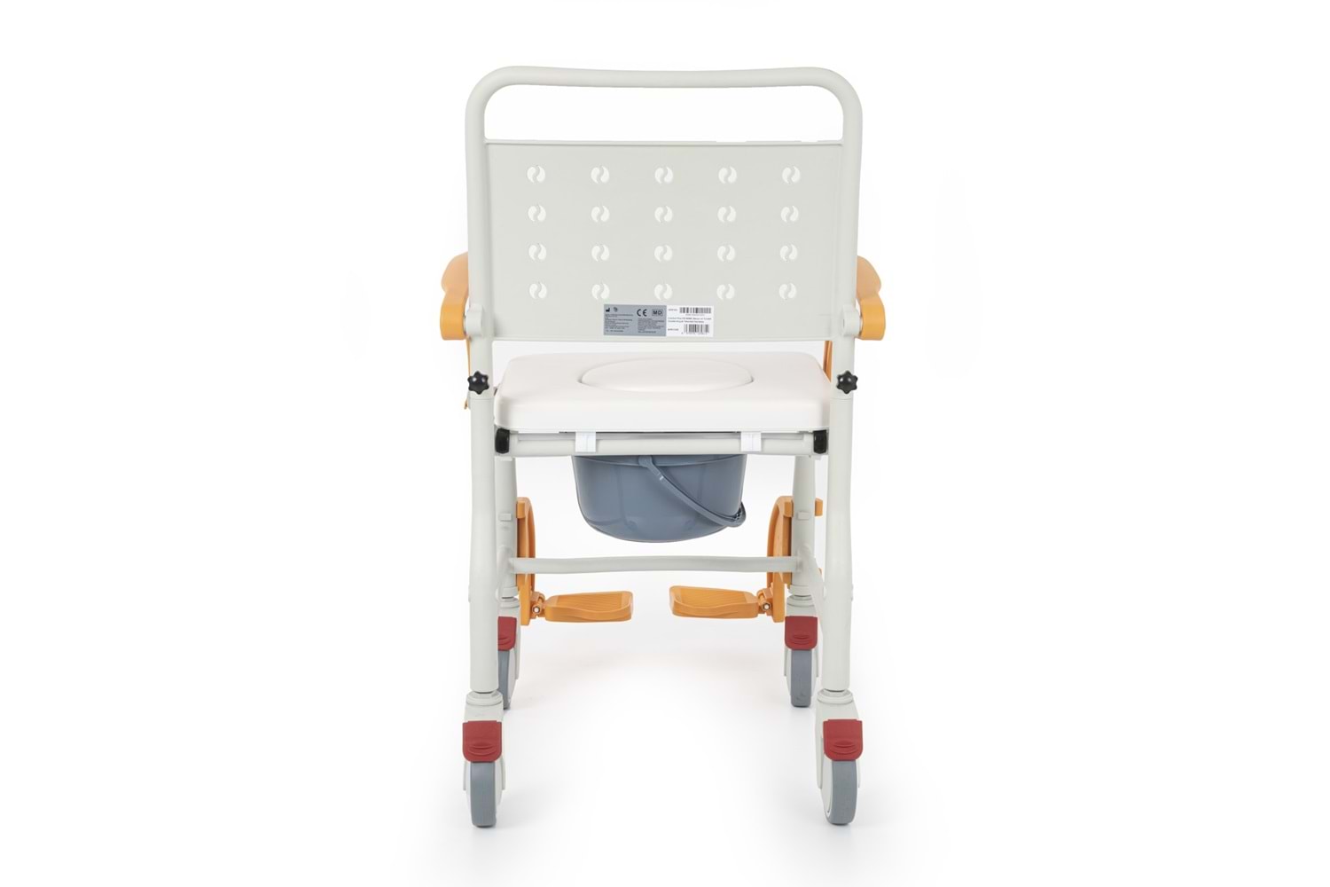 Comfort Plus DM-8088C Küçük 4 Teker Sandalye (SOFT) Turuncu
