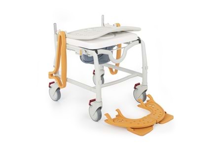 Comfort Plus DM-8088C Küçük 4 Teker Sandalye (SOFT) Turuncu