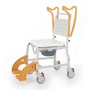 Comfort Plus DM-8088C Küçük 4 Teker Sandalye (SOFT) Turuncu