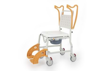 Comfort Plus DM-8088C Küçük 4 Teker Sandalye (SOFT) Turuncu