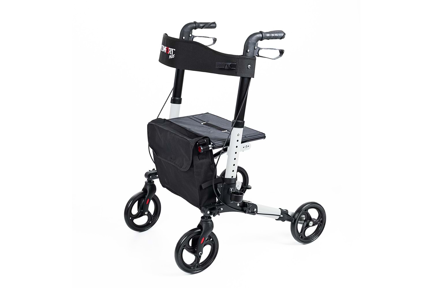 Comfort Plus DM-9102 Gümüş Lüx Alüminyum Rolatör