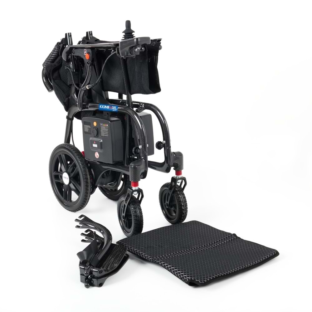Comfort Plus DY01107 Karbon Kasa Lityum Pilli Akülü Tekerlekli Sandalye