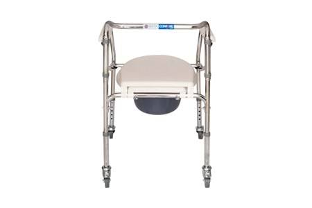 Comfort Plus DM-696 Tuvalet Özellikle Tekerlekli Kovalı Komot Sandalyeler
