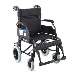 Comfort Plus YK9064F (DM-337 45cm) Kahverengi Alüminyum Özellikli Transfer Tekerlekli Sandalye