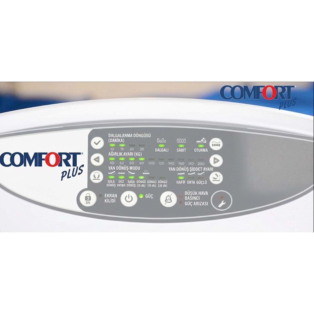 Comfort Plus APM-9010 Pozisyonlu Havalı Yatak