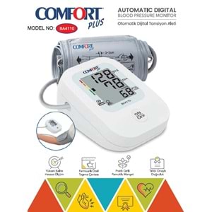 Comfort Plus BA4110 Üst Koldan Ölçer Otomatik Dijital Tansiyon Aleti