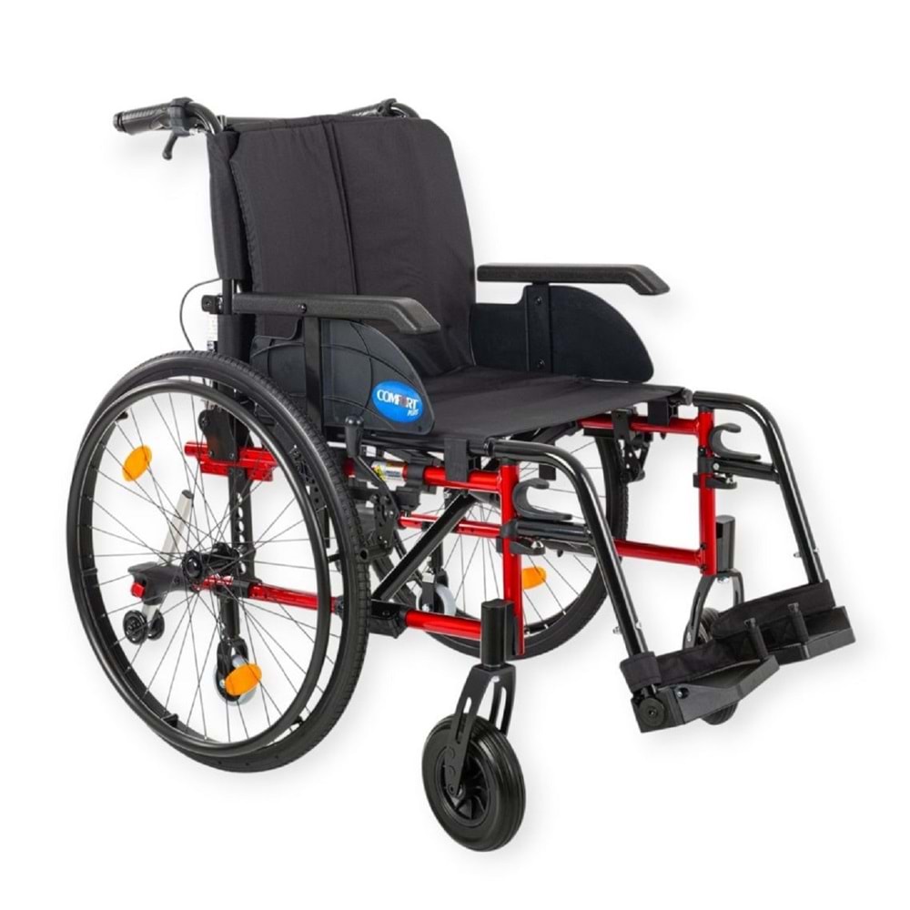 Comfort Plus Recline 51 cm (AL-001JL) Sırt Yatar Tekerlekli Sandalye