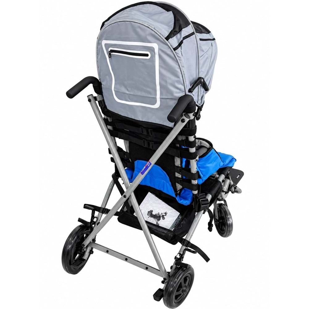 Comfort Plus TRW904 BOSS Mavi 40 CM Engelli Pediatrik Baston Puset