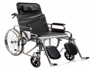 İdealMed Sırtı Yatar Klozetli Özellikli Tekerlekli Sandalye