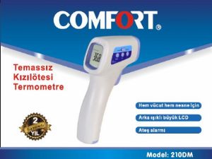 Comfort DM-210 Temassız Kızılötesi  Termometre Ateş Ölçer Hızlı ve Güvenilir